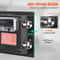 Digital Home Security Safe Box with Keypad, Wall Mount Steel Safe for Cash, Jewelry & Documents