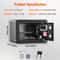 Digital Home Security Safe Box with Keypad, Wall Mount Steel Safe for Cash, Jewelry & Documents