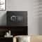 Digital Home Security Safe Box with Keypad, Wall Mount Steel Safe for Cash, Jewelry & Documents