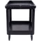 Heavy Duty Rolling Utility Cart 550LB 2Tier Service Cart With Locking Wheels 9