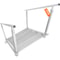 Adjustable Dock Ladder 4Step Aluminum Pontoon Boat Ladder With Dual Handrails 500 Lb Capacity 7
