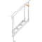 Adjustable Dock Ladder 4Step Aluminum Pontoon Boat Ladder With Dual Handrails 500 Lb Capacity 9