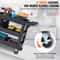 Heavy Duty Rolling Utility Cart 550 Lbs Capacity 3 Shelf Service Cart With Locking Wheels 2