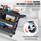 Heavy Duty Rolling Utility Cart 550 Lbs Capacity 3 Shelf Service Cart With Locking Wheels 2
