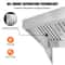 4FT Commercial Exhaust Hood For Food Trucks Restaurants With Stainless Steel Grease Filters 3