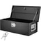 Heavy Duty Truck Bed Tool Box 30 Inch Lockable Aluminum Diamond Plate Tool Box For Pickup Trailer 0