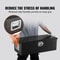 Heavy Duty Truck Bed Tool Box 30 Inch Lockable Aluminum Diamond Plate Tool Box For Pickup Trailer 4