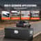 Heavy Duty Truck Bed Tool Box 30 Inch Lockable Aluminum Diamond Plate Tool Box For Pickup Trailer 5