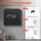 12 Cu Ft Digital Home Security Safe With Fireproof Bag Keypad Lock Wall Mount 5