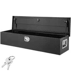 truck bed tool box heavy-duty aluminum tool box with lockable waterproof storage