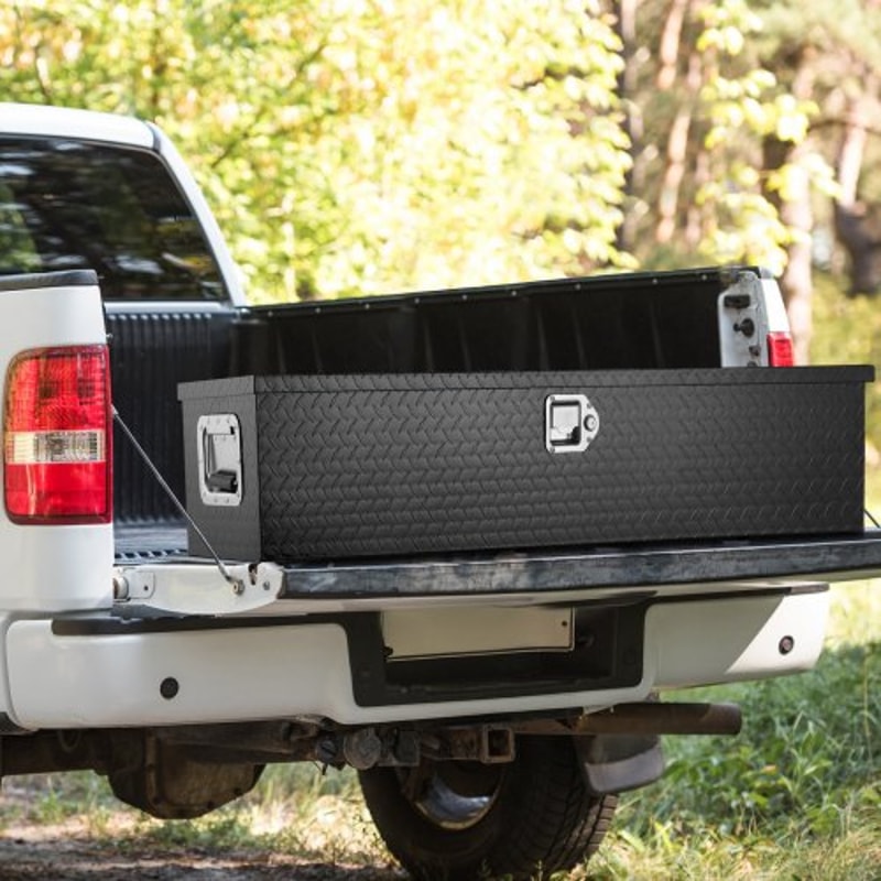 Truck Bed Tool Box HeavyDuty Aluminum Tool Box With Lockable Waterproof Storage 6