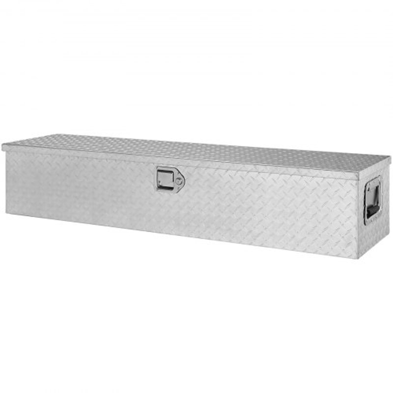 48Inch Truck Bed Tool Box Heavy Duty Aluminum Diamond Plate Tool Box With Lock 9