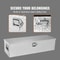 Heavy Duty Truck Tool Box 39 Inch Aluminum Truck Bed Tool Box With Lock And Diamond Plate Finish 4