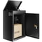 Outdoor Package Delivery Box With Coded Lock Waterproof AntiTheft Mailbox 0