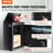 Outdoor Package Delivery Box With Coded Lock Waterproof AntiTheft Mailbox 1