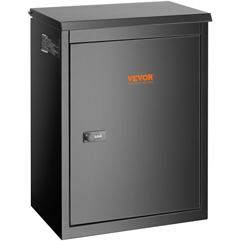 Outdoor Package Delivery Box With Coded Lock Waterproof AntiTheft Mailbox 8