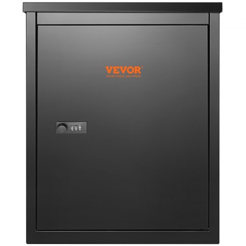 Outdoor Package Delivery Box With Coded Lock Waterproof AntiTheft Mailbox 7