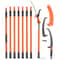 27FT Extendable Manual Pole Saw Tree Pruner With Steel Blade Fiberglass Handles 7