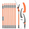 27FT Extendable Manual Pole Saw Tree Pruner With Steel Blade Fiberglass Handles 7