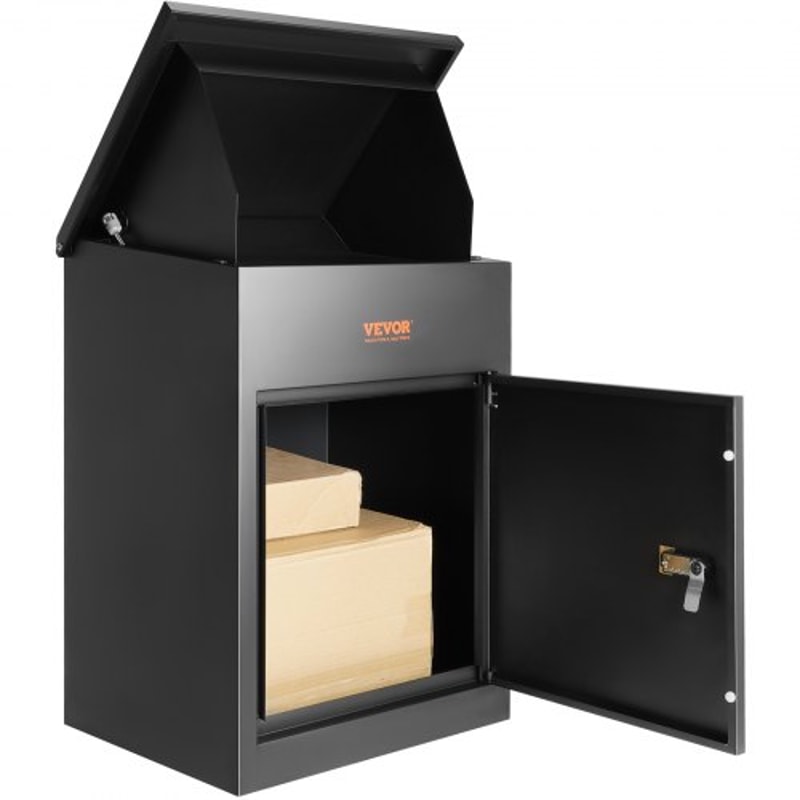 Extra Large Package Delivery Box With Coded Lock Waterproof Parcel Drop Box For Outdoor Security 0