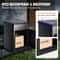 Extra Large Package Delivery Box With Coded Lock Waterproof Parcel Drop Box For Outdoor Security 3