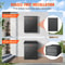Extra Large Package Delivery Box With Coded Lock Waterproof Parcel Drop Box For Outdoor Security 5