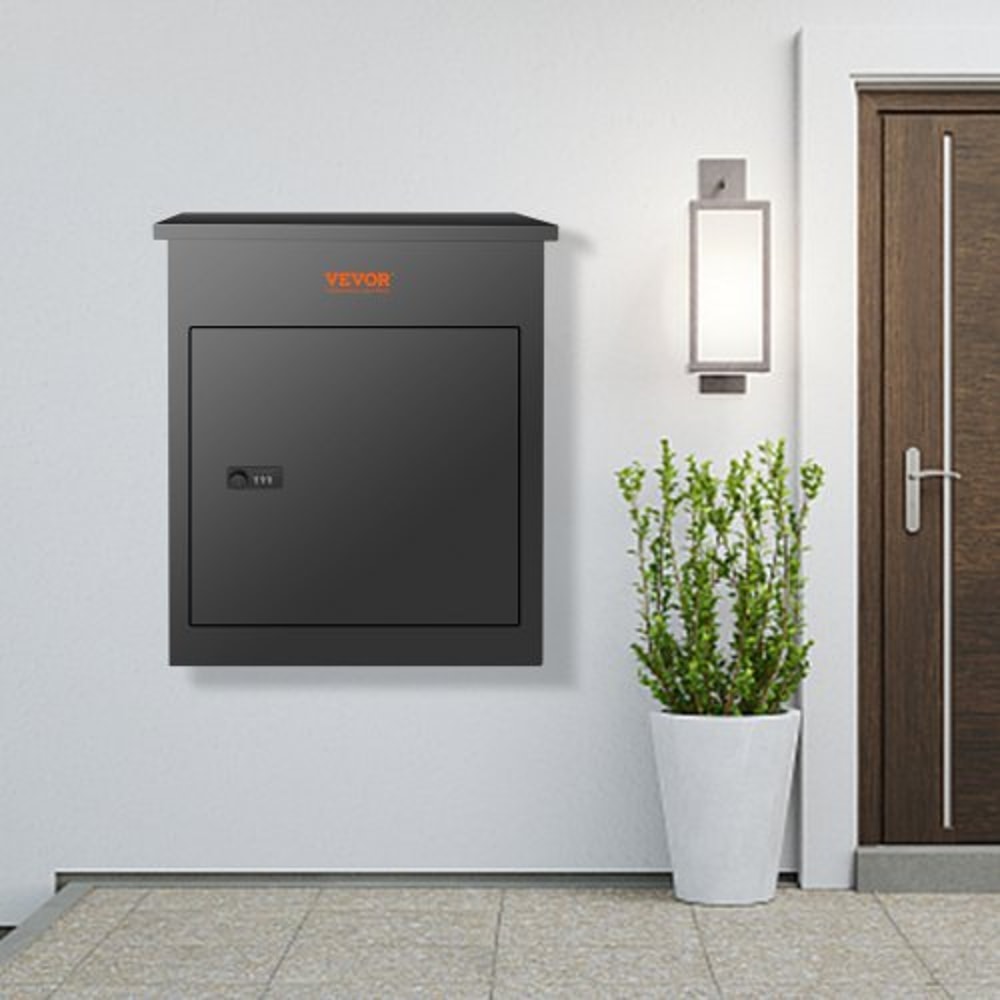 Extra Large Package Delivery Box With Coded Lock Waterproof Parcel Drop Box For Outdoor Security 6