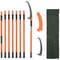 27FT Extendable Tree Pruner Pole Saw With Fiberglass Handles For High Branch Trimming 0