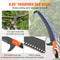 27FT Extendable Tree Pruner Pole Saw With Fiberglass Handles For High Branch Trimming 3