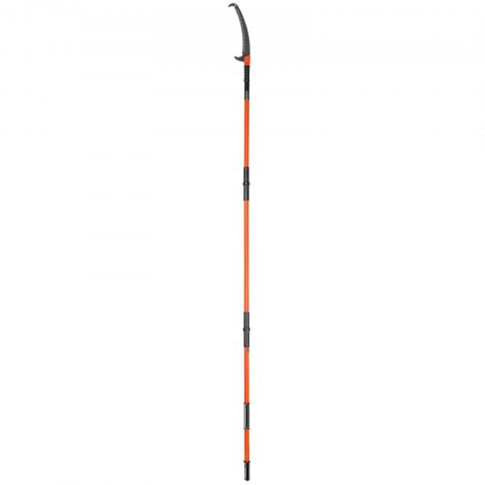 27FT Extendable Tree Pruner Pole Saw With Fiberglass Handles For High Branch Trimming 8