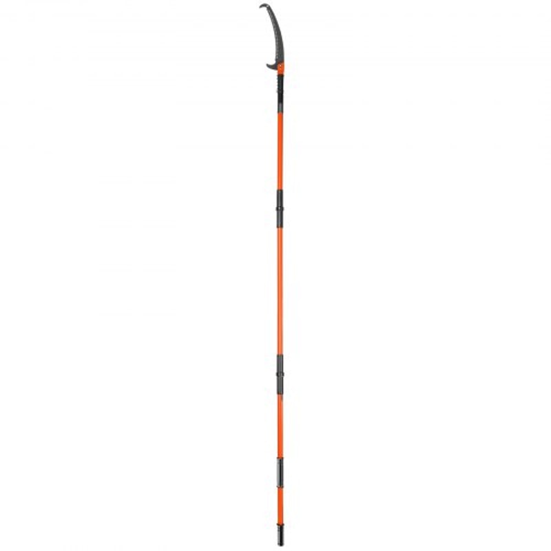 27FT Extendable Tree Pruner Pole Saw With Fiberglass Handles For High Branch Trimming 8