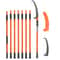 27FT Extendable Tree Pruner Pole Saw With Fiberglass Handles For High Branch Trimming 7