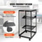 20U Open Frame Server Rack Adjustable Depth Network Cabinet With Casters Wall Mount Design 4