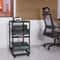 20U Open Frame Server Rack Adjustable Depth Network Cabinet With Casters Wall Mount Design 6
