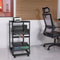 20U Open Frame Server Rack Adjustable Depth Network Cabinet With Casters Wall Mount Design 6