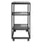 20U Open Frame Server Rack Adjustable Depth Network Cabinet With Casters Wall Mount Design 7