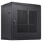 12U Wall Mount Server Cabinet With Locking Glass Door 155 Deep Network Rack Enclosure For IT AV Eq 0
