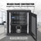 12U Wall Mount Server Cabinet With Locking Glass Door 155 Deep Network Rack Enclosure For IT AV Eq 4