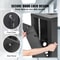 12U Wall Mount Server Cabinet With Locking Glass Door 155 Deep Network Rack Enclosure For IT AV Eq 2
