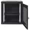12U Wall Mount Server Cabinet With Locking Glass Door 155 Deep Network Rack Enclosure For IT AV Eq 9