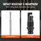Double Head Sheet Metal Nibbler Cutter Drill Attachment For Precision Curves Circles Straight Cuts 5