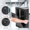 6U Wall Mount Network Cabinet With Locking Glass Door 155 Deep Server Rack Cabinet 4