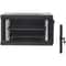 6U Wall Mount Network Cabinet With Locking Glass Door 155 Deep Server Rack Cabinet 9