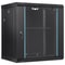 12U Wall Mount Server Cabinet With Locking Glass Door 155 Deep Network Rack Enclosure 0