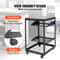15U Open Frame Server Rack With Adjustable Depth Wall Mount Or Free Standing Network Rack 4
