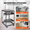 15U Open Frame Server Rack With Adjustable Depth Wall Mount Or Free Standing Network Rack 5