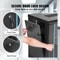 9U Wall Mount Network Cabinet With Locking Glass Door 155 Deep Server Rack Enclosure For IT AV Equ 4