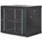 9U Wall Mount Network Cabinet With Locking Glass Door 155 Deep Server Rack Enclosure For IT AV Equ 7