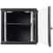 9U Wall Mount Network Cabinet With Locking Glass Door 155 Deep Server Rack Enclosure For IT AV Equ 9