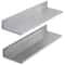 Stainless Steel Wall Shelf 2Pack With Backsplash Heavy Duty Wall Mounted Shelf For Kitchen Storage 9